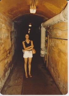 Me in tunnel at Casa Loma 6-79